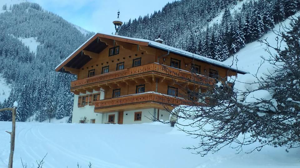 Biobergbauernhof Brandenau Apartment Taxenbach Bagian luar foto